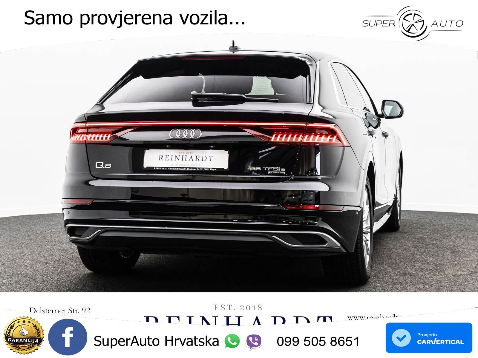 Audi Q8 55 TFSIe V6 (381 KS) quattro tiptronic