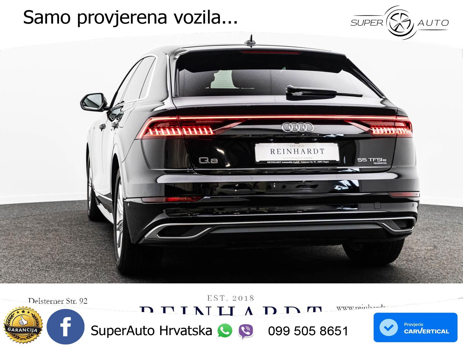 Audi Q8 55 TFSIe V6 (381 KS) quattro tiptronic