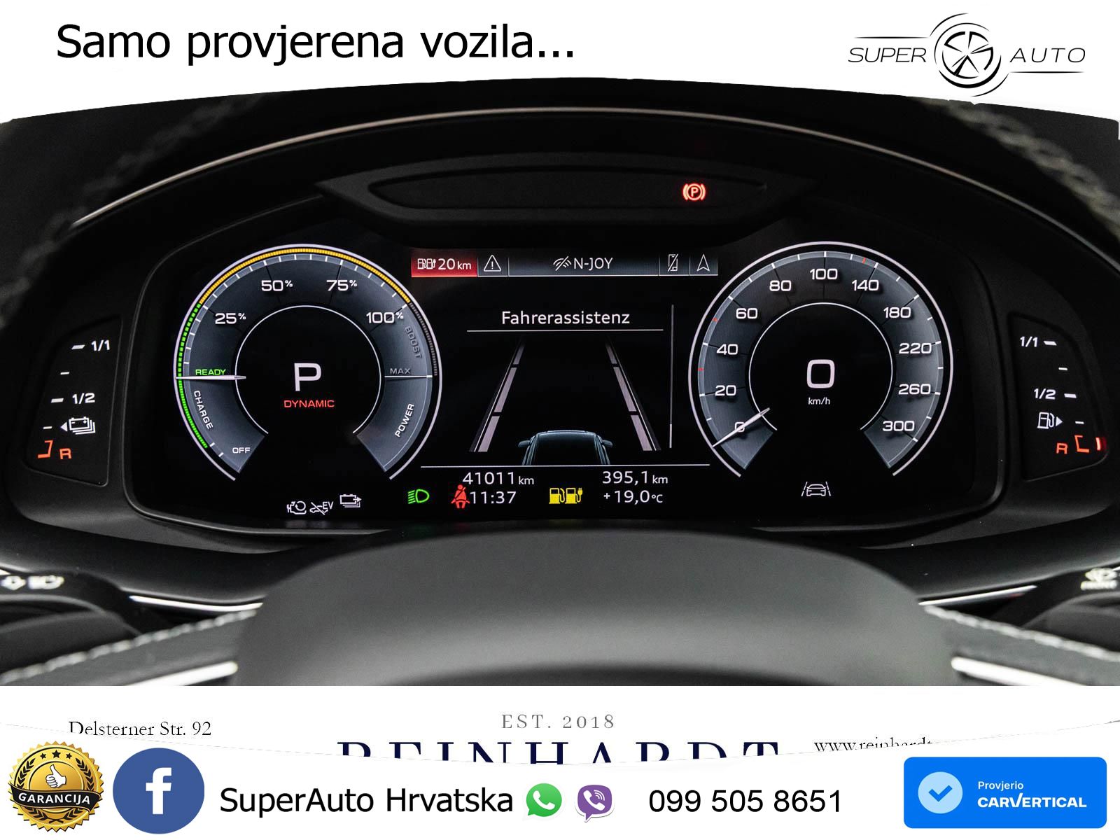 Audi Q8 55 TFSIe V6 (381 KS) quattro tiptronic