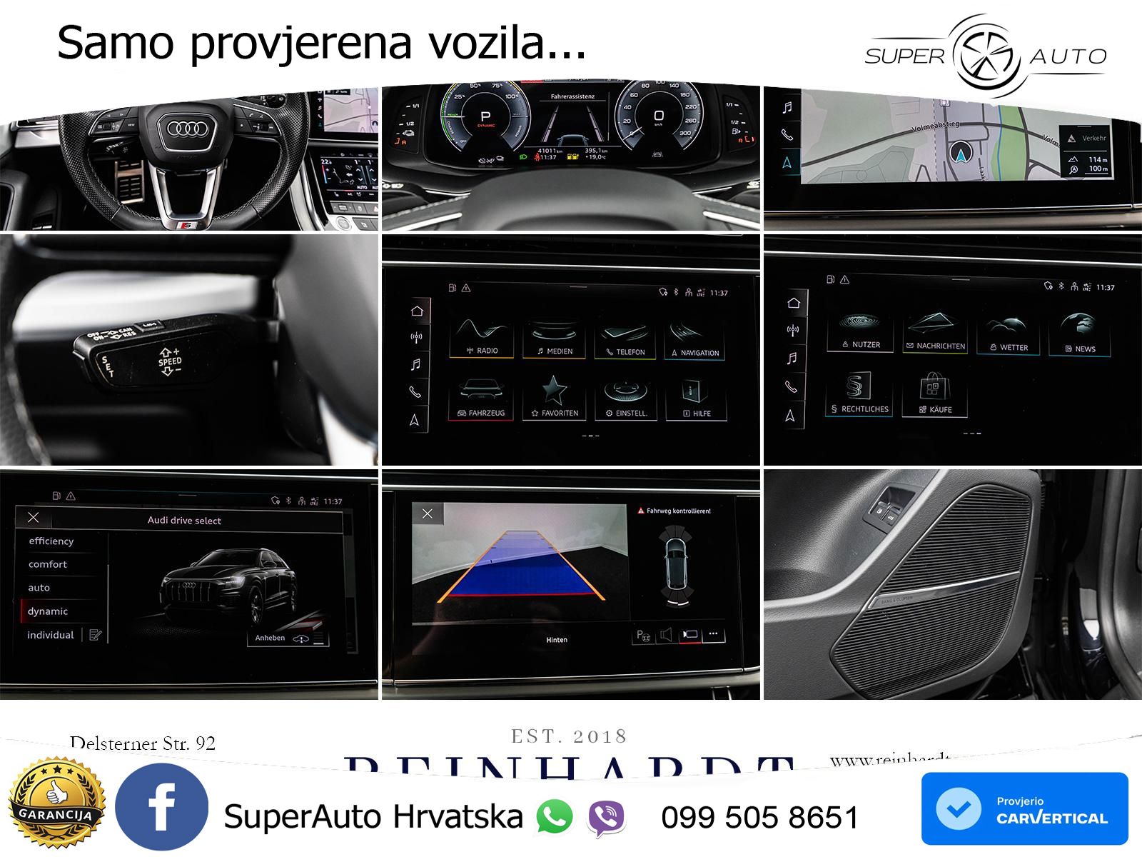 Audi Q8 55 TFSIe V6 (381 KS) quattro tiptronic