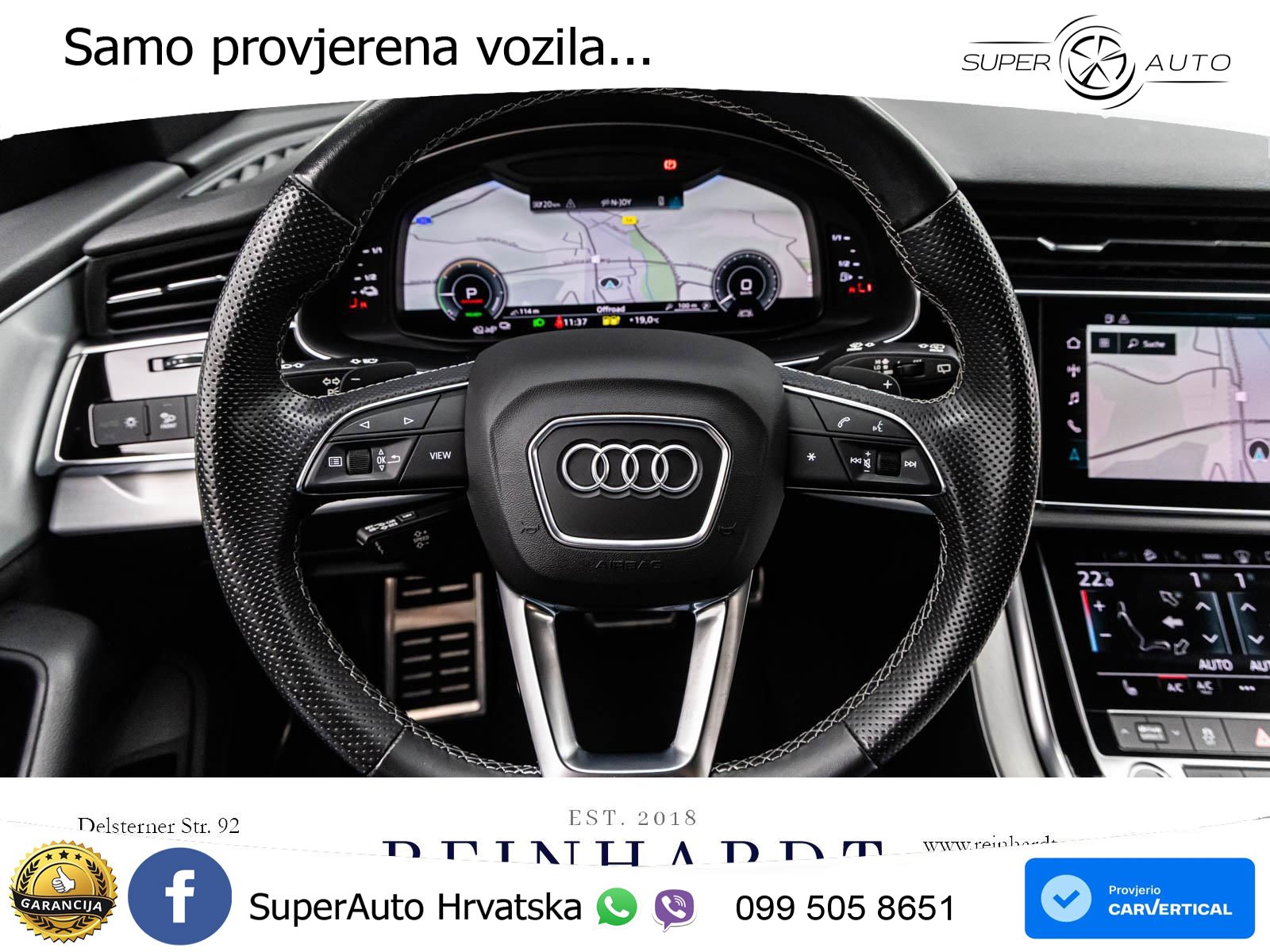 Audi Q8 55 TFSIe V6 (381 KS) quattro tiptronic