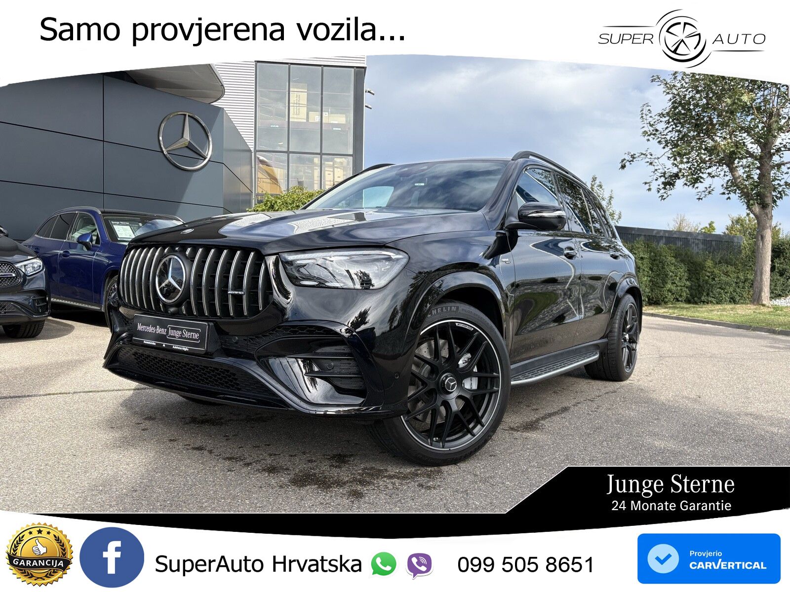 Mercedes AMG GLE 53 (435 KS) EQ Boost 4MATIC+ AMG SPEEDSHIFT TCT 9G LED+GR SJED+ACC