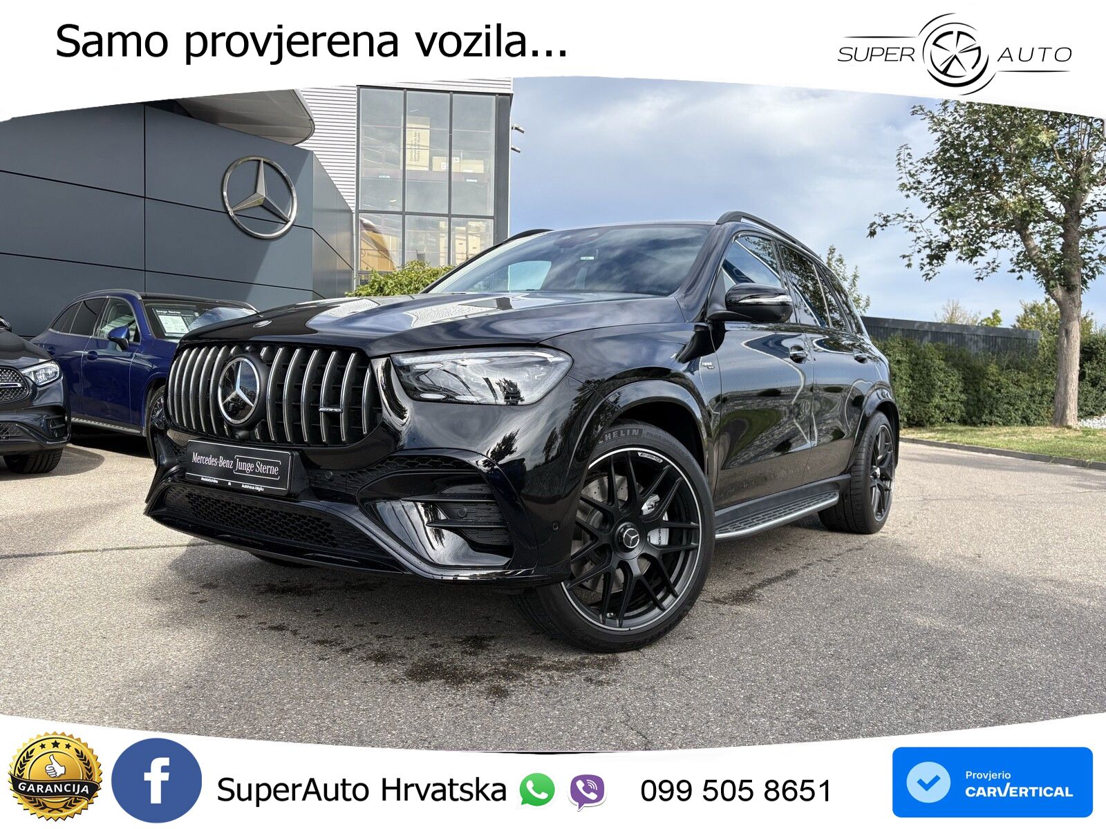 Mercedes AMG GLE 53 (435 KS) EQ Boost 4MATIC+ AMG SPEEDSHIFT TCT 9G LED+GR SJED+ACC