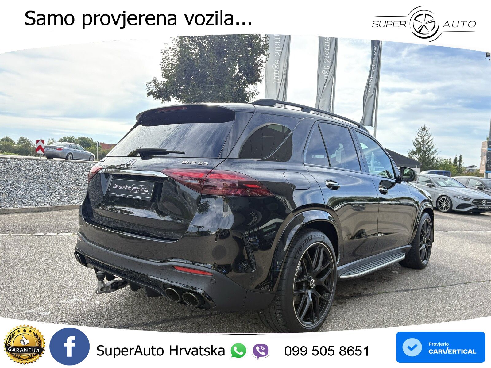 Mercedes AMG GLE 53 (435 KS) EQ Boost 4MATIC+ AMG SPEEDSHIFT TCT 9G LED+GR SJED+ACC