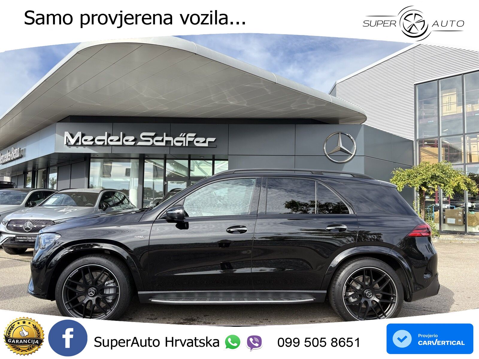 Mercedes AMG GLE 53 (435 KS) EQ Boost 4MATIC+ AMG SPEEDSHIFT TCT 9G LED+GR SJED+ACC
