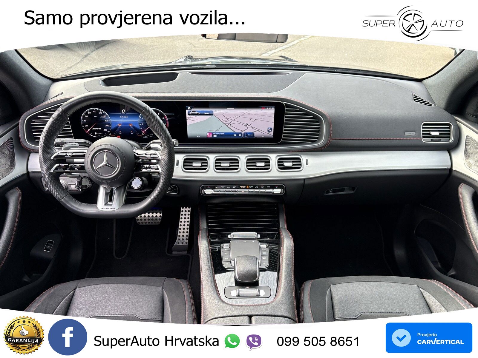 Mercedes AMG GLE 53 (435 KS) EQ Boost 4MATIC+ AMG SPEEDSHIFT TCT 9G LED+GR SJED+ACC