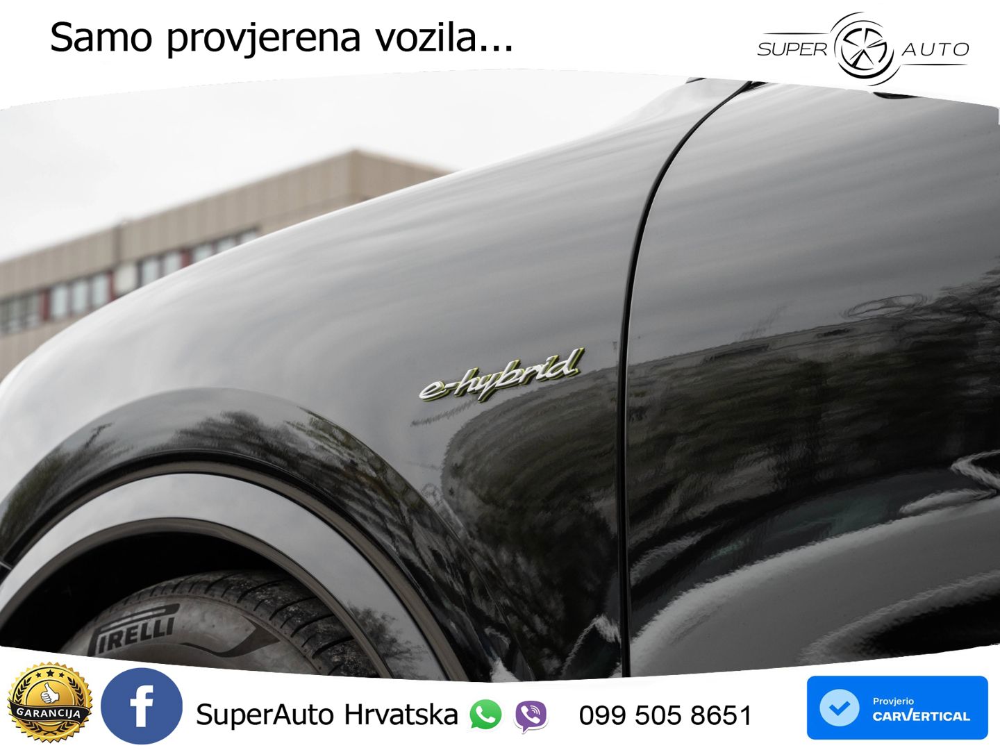 Porsche Cayenne S 3.0 V6 (519 KS) E-Hybrid Tiptronic S