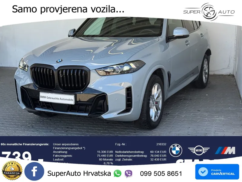 BMW X5 30d (298 KS) xDrive Steptronic LED+GR SJED+ACC