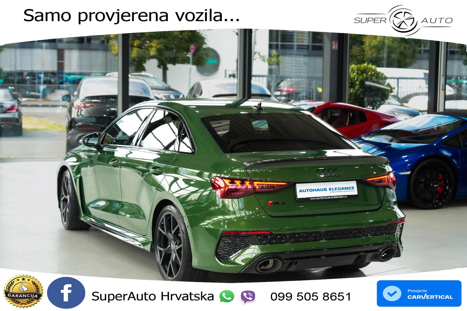 Audi RS3 Sportback 2.5 TFSI (400 KS) quattro S tronic