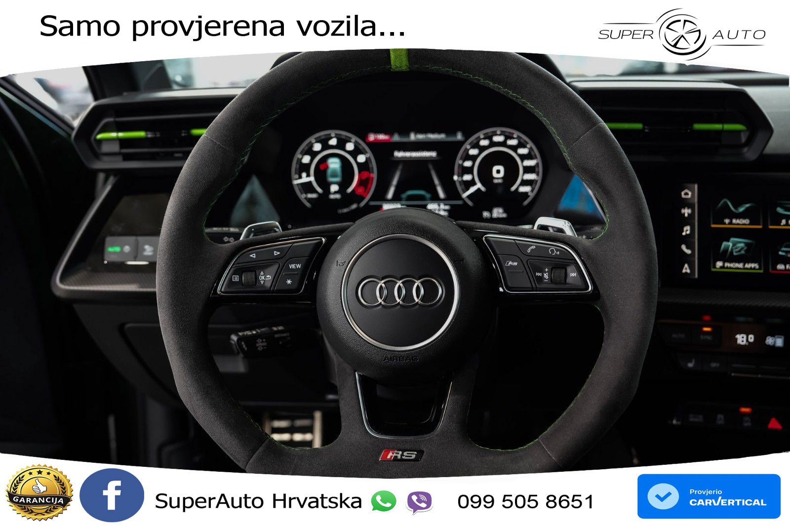 Audi RS3 Sportback 2.5 TFSI (400 KS) quattro S tronic