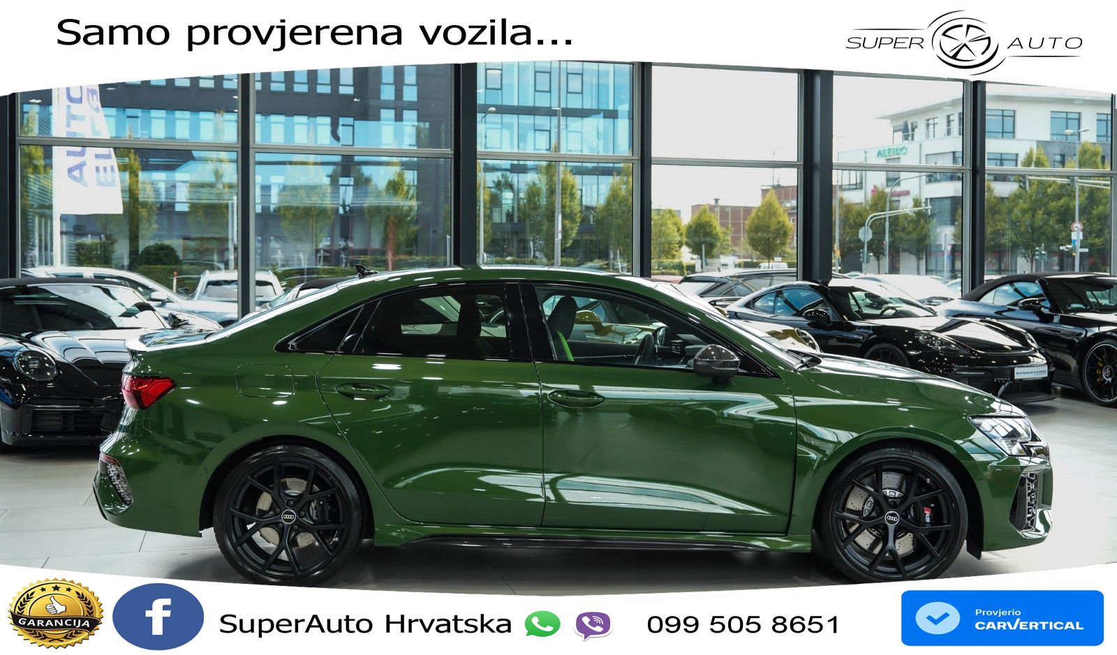 Audi RS3 Sportback 2.5 TFSI (400 KS) quattro S tronic
