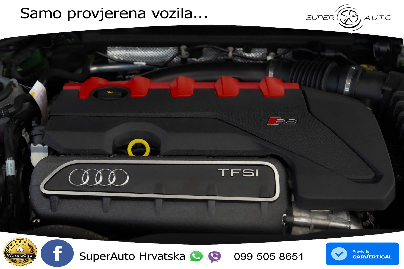 Audi RS3 Sportback 2.5 TFSI (400 KS) quattro S tronic