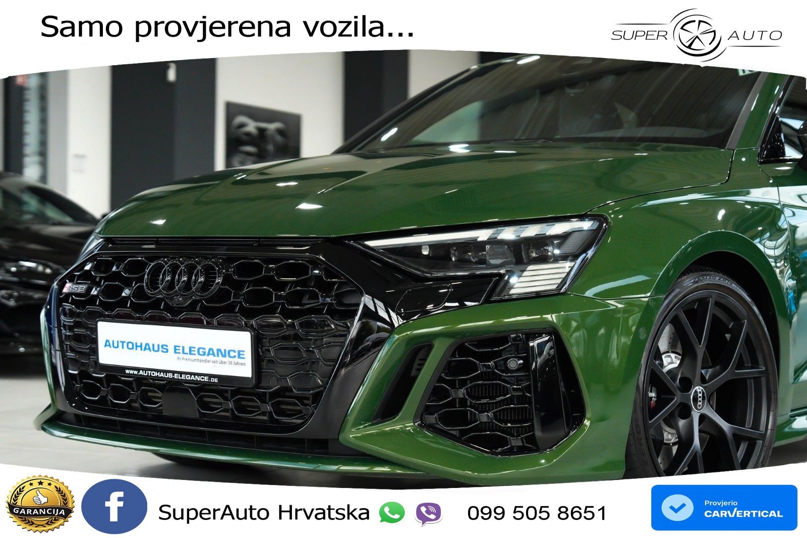 Audi RS3 Sportback 2.5 TFSI (400 KS) quattro S tronic