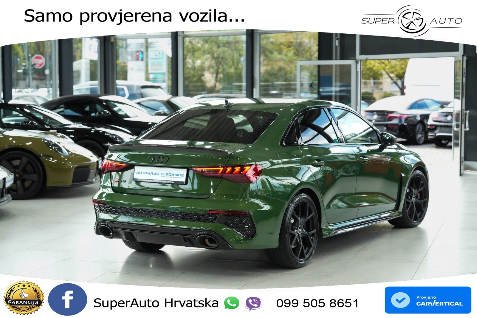 Audi RS3 Sportback 2.5 TFSI (400 KS) quattro S tronic