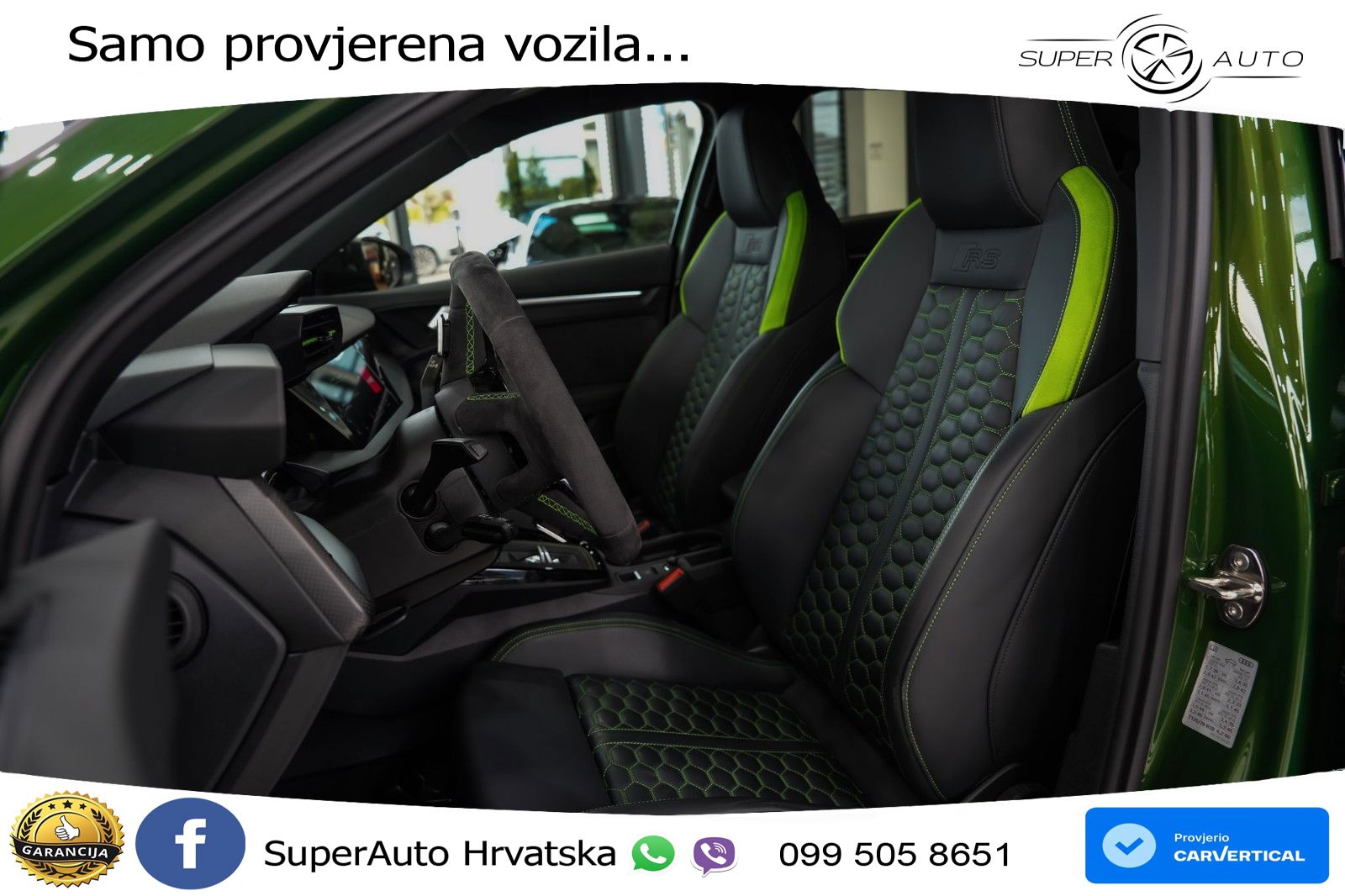 Audi RS3 Sportback 2.5 TFSI (400 KS) quattro S tronic
