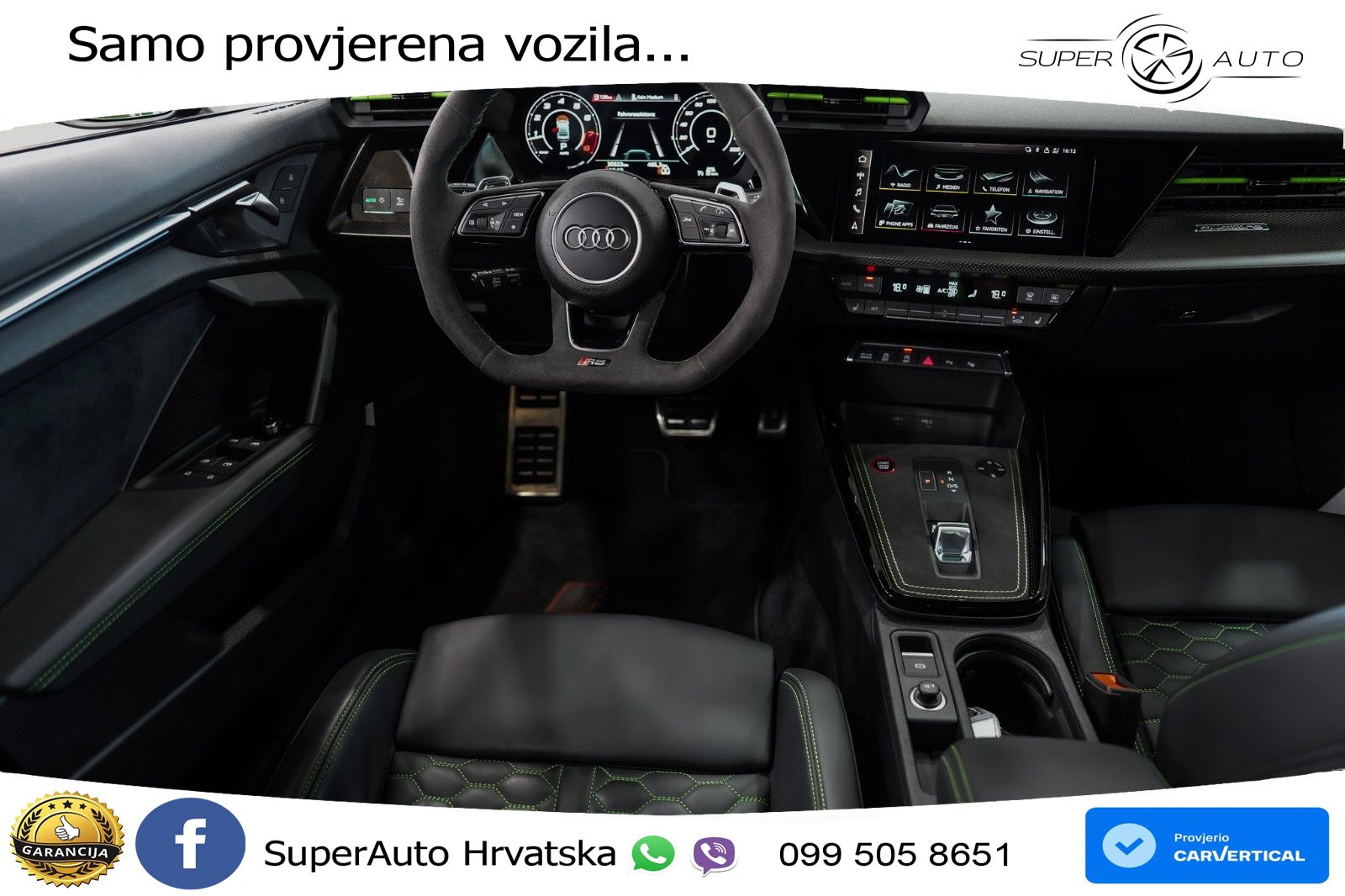 Audi RS3 Sportback 2.5 TFSI (400 KS) quattro S tronic
