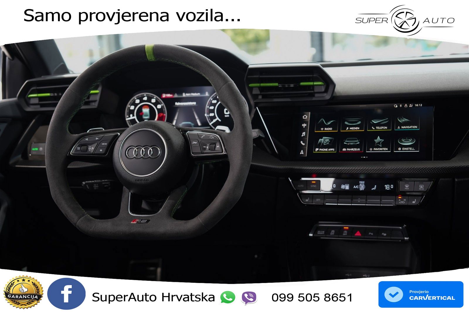 Audi RS3 Sportback 2.5 TFSI (400 KS) quattro S tronic