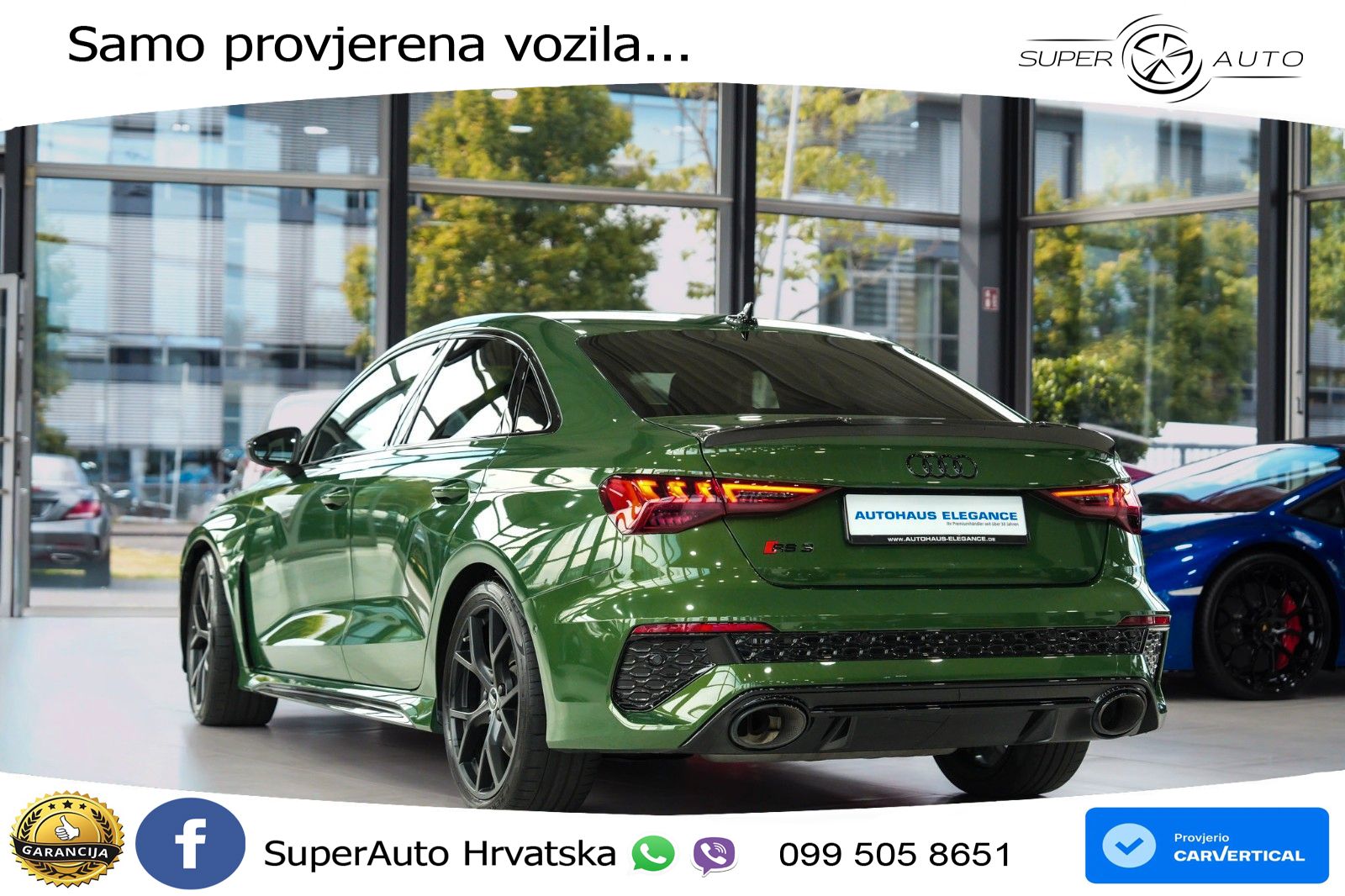 Audi RS3 Sportback 2.5 TFSI (400 KS) quattro S tronic