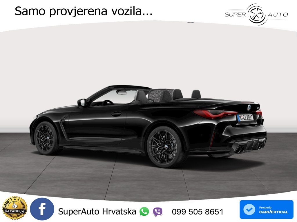 BMW M4 Convertible Competition 3.0 (510 KS) xDrive Steptronic LED+GR SJED+ACC