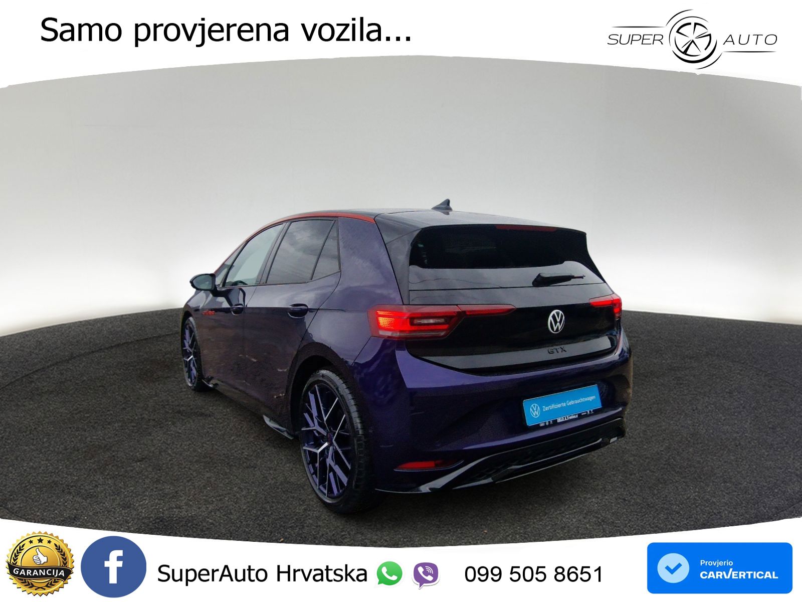 Volkswagen ID.3 GTX 84 kWh (286 KS)