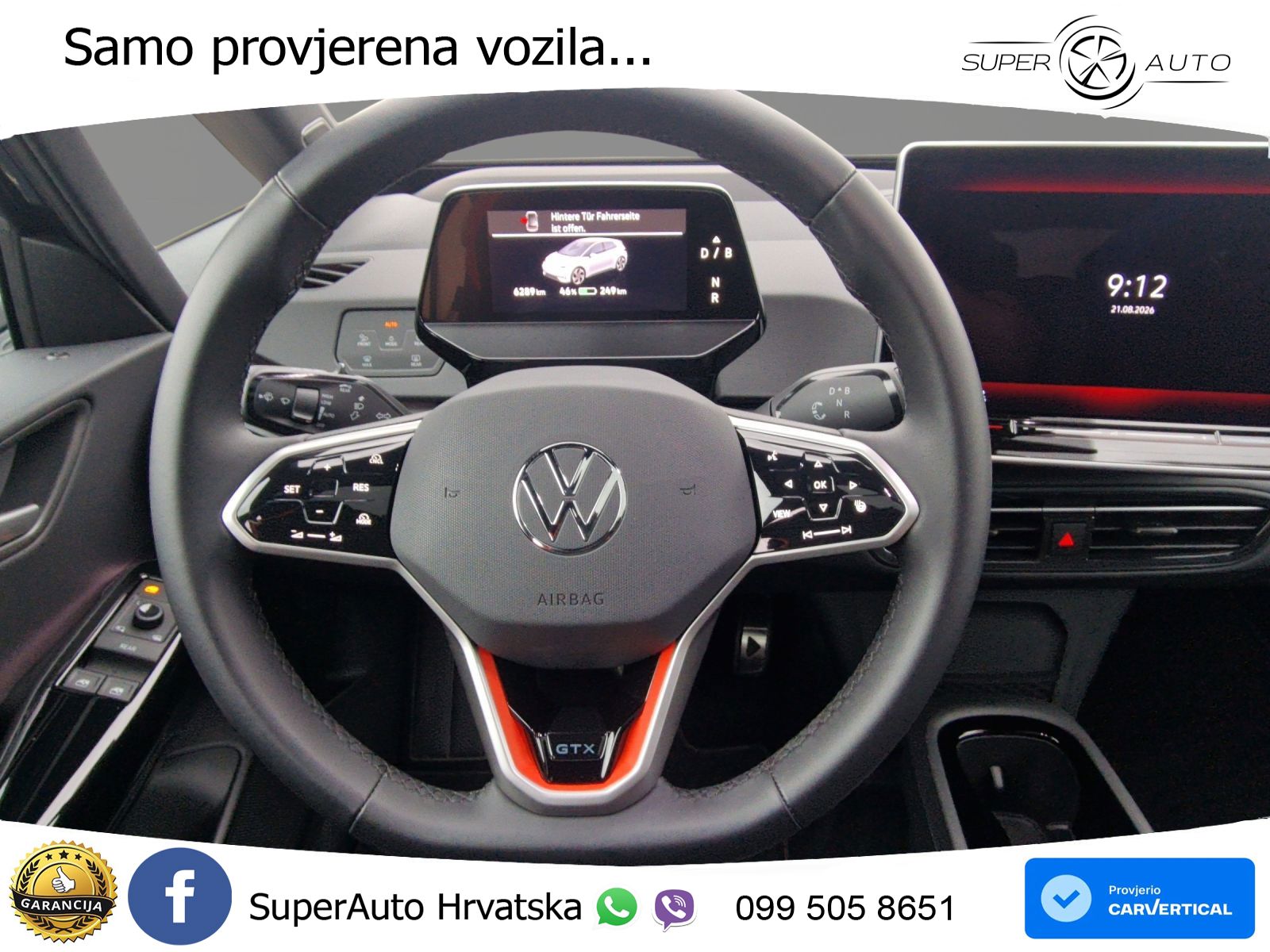 Volkswagen ID.3 GTX 84 kWh (286 KS)