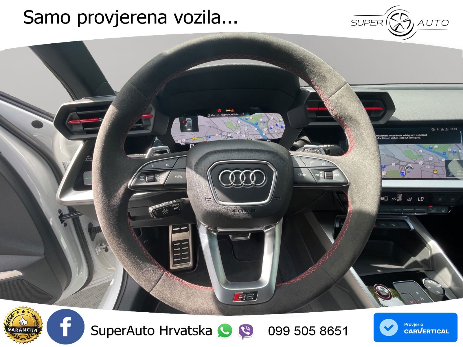 Audi RS3 Sportback 2.5 TFSI (400 KS) quattro S tronic LED+GR SJED+ACC