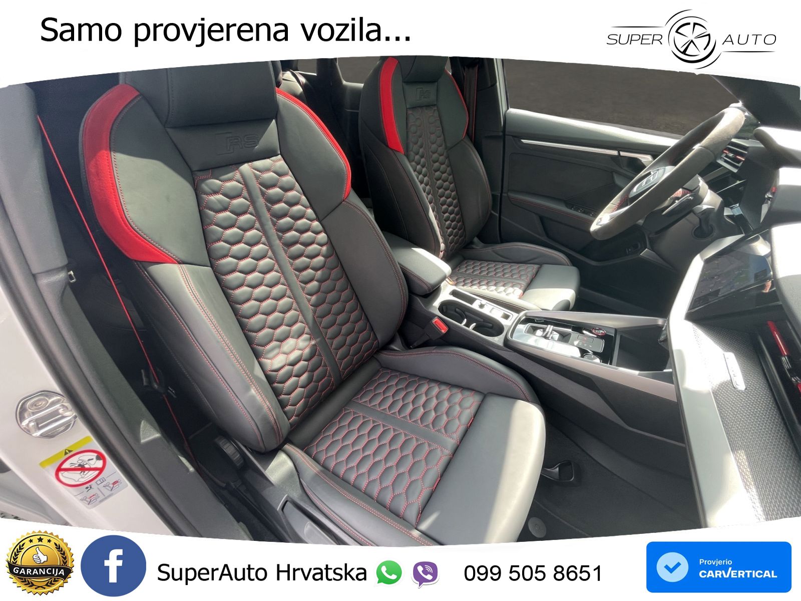 Audi RS3 Sportback 2.5 TFSI (400 KS) quattro S tronic LED+GR SJED+ACC