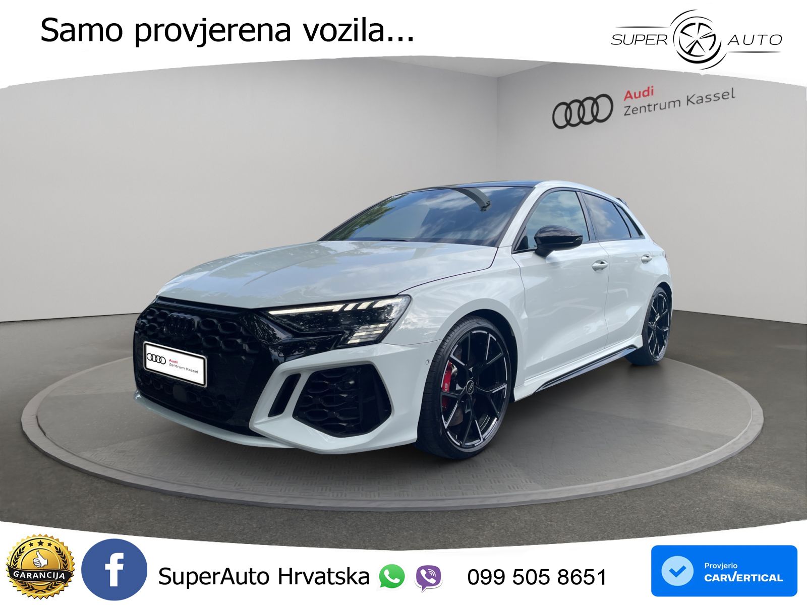 Audi RS3 Sportback 2.5 TFSI (400 KS) quattro S tronic LED+GR SJED+ACC