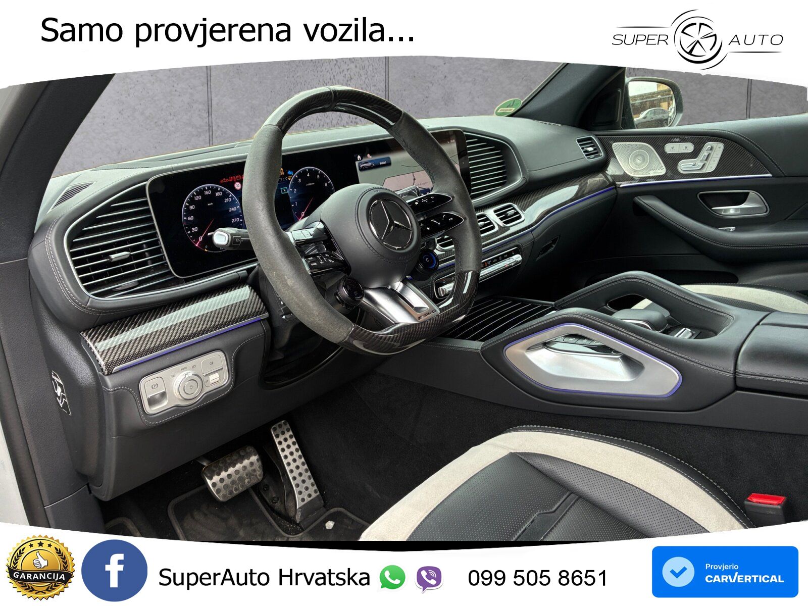 Mercedes AMG GLE Coupe 63 S V8 (612 KS) EQ Boost 4MATIC+ AMG SPEEDSHIFT TCT 9G LED+GR SJED+ACC