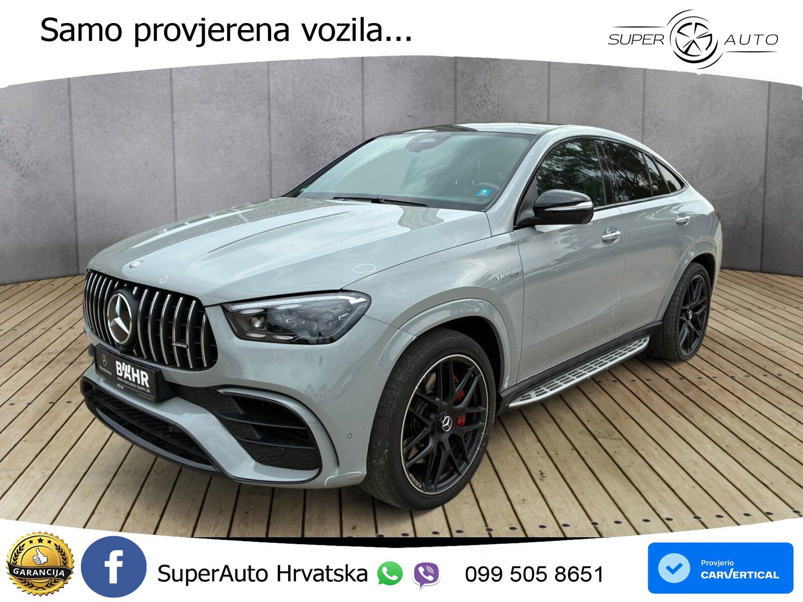 Mercedes AMG GLE Coupe 63 S V8 (612 KS) EQ Boost 4MATIC+ AMG SPEEDSHIFT TCT 9G LED+GR SJED+ACC