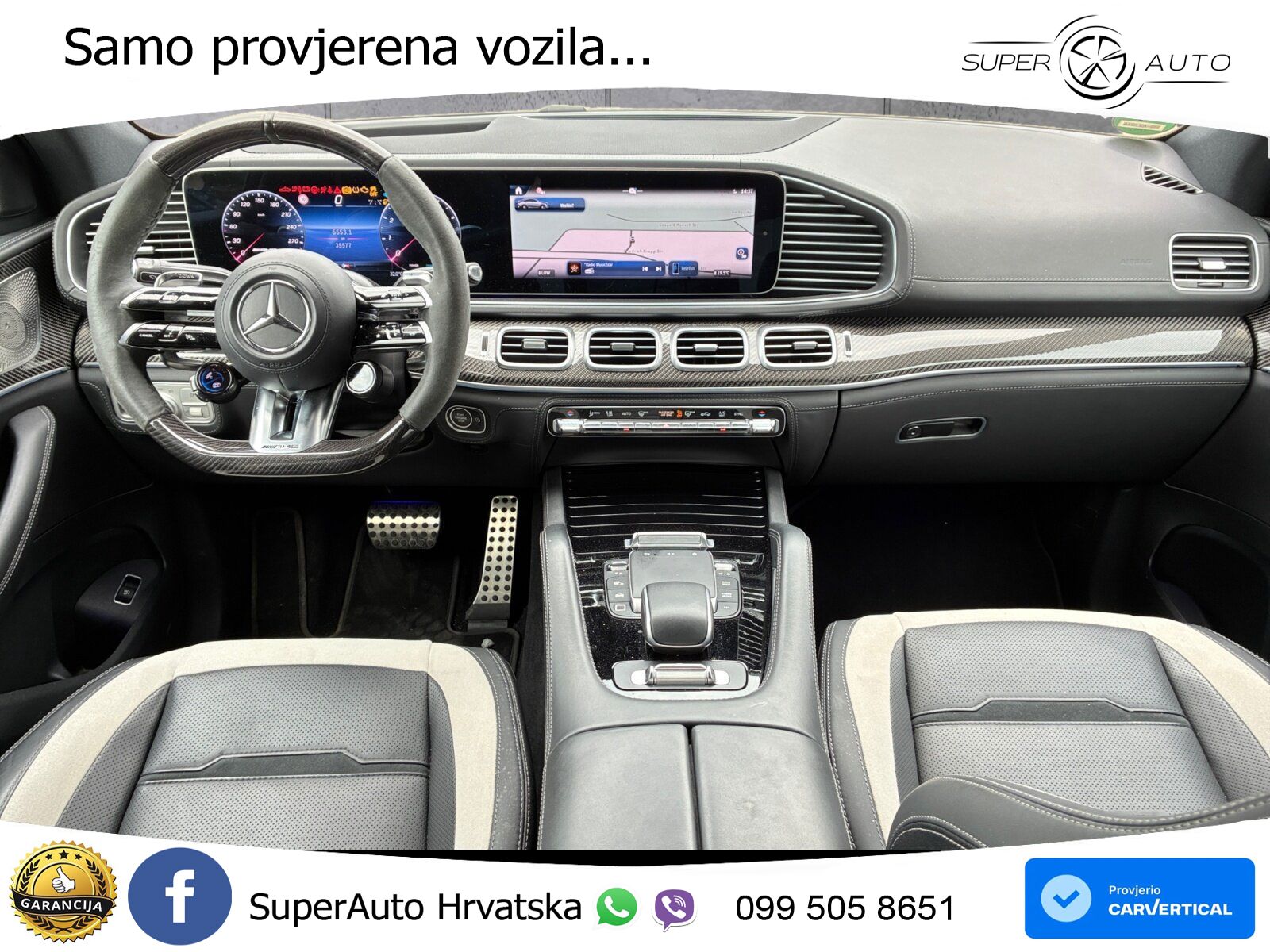 Mercedes AMG GLE Coupe 63 S V8 (612 KS) EQ Boost 4MATIC+ AMG SPEEDSHIFT TCT 9G LED+GR SJED+ACC