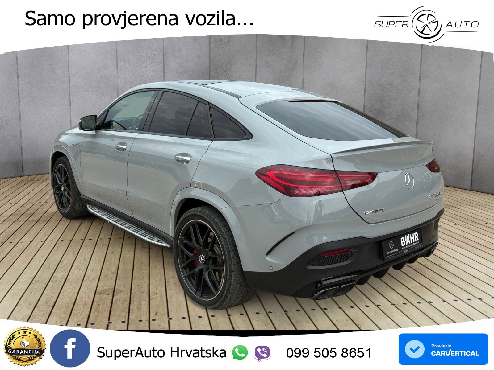 Mercedes AMG GLE Coupe 63 S V8 (612 KS) EQ Boost 4MATIC+ AMG SPEEDSHIFT TCT 9G LED+GR SJED+ACC
