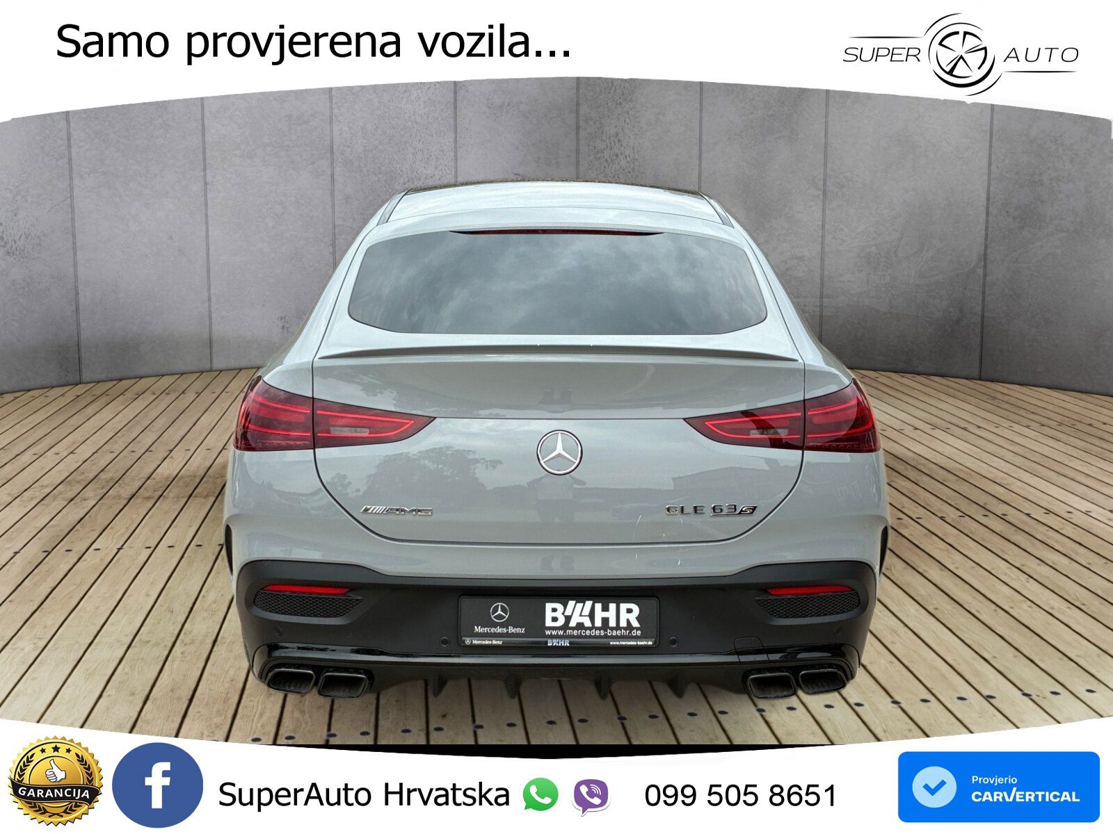 Mercedes AMG GLE Coupe 63 S V8 (612 KS) EQ Boost 4MATIC+ AMG SPEEDSHIFT TCT 9G LED+GR SJED+ACC