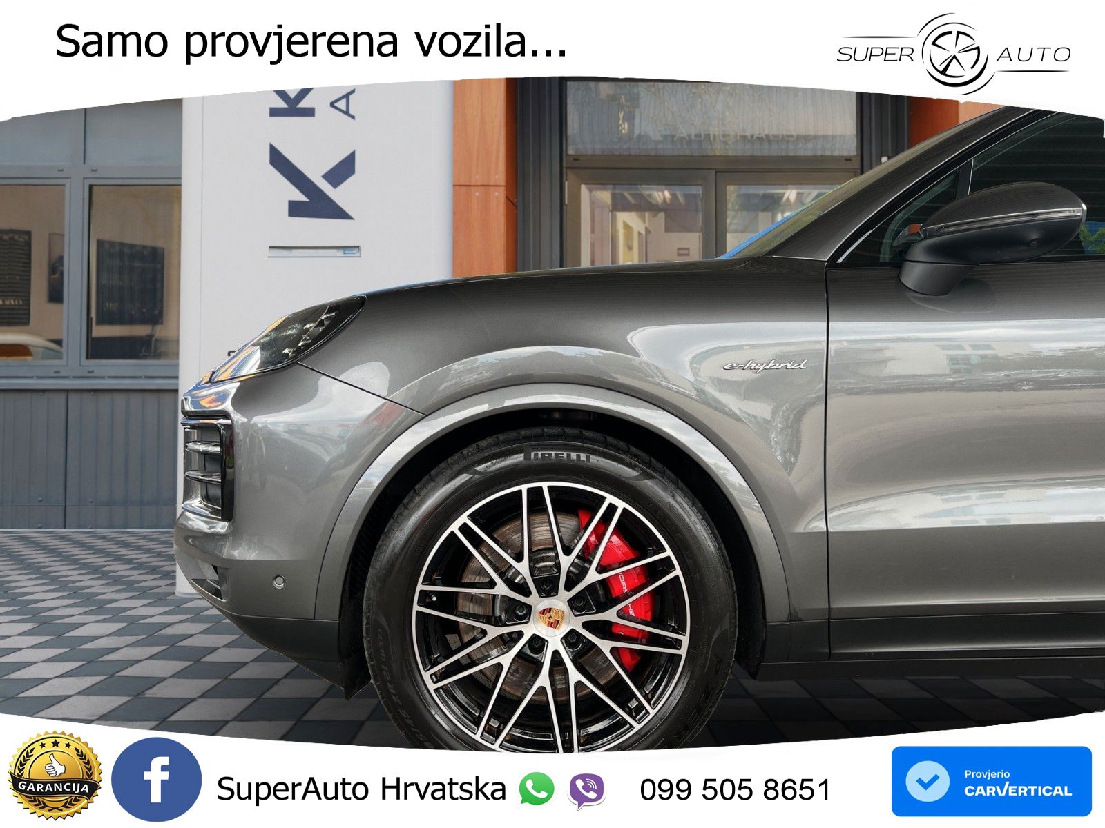 Porsche Cayenne S 3.0 V6 (519 KS) E-Hybrid Tiptronic S