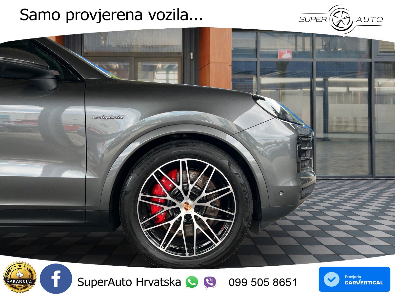 Porsche Cayenne S 3.0 V6 (519 KS) E-Hybrid Tiptronic S