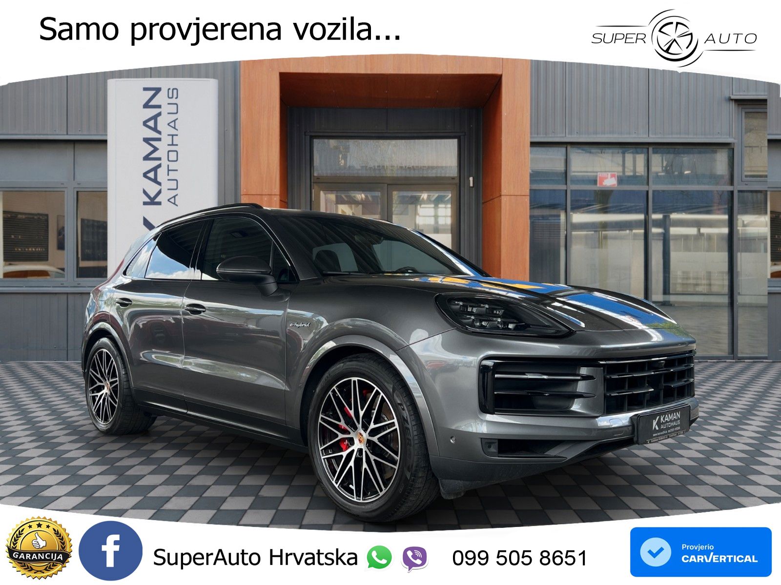 Porsche Cayenne S 3.0 V6 (519 KS) E-Hybrid Tiptronic S
