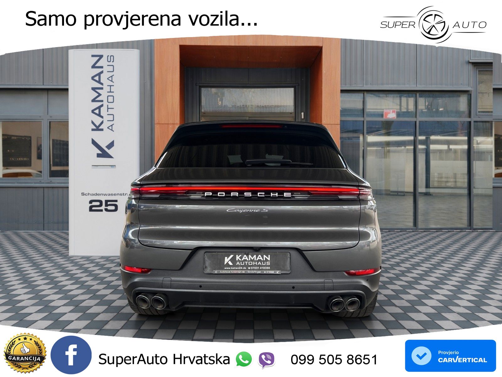 Porsche Cayenne S 3.0 V6 (519 KS) E-Hybrid Tiptronic S