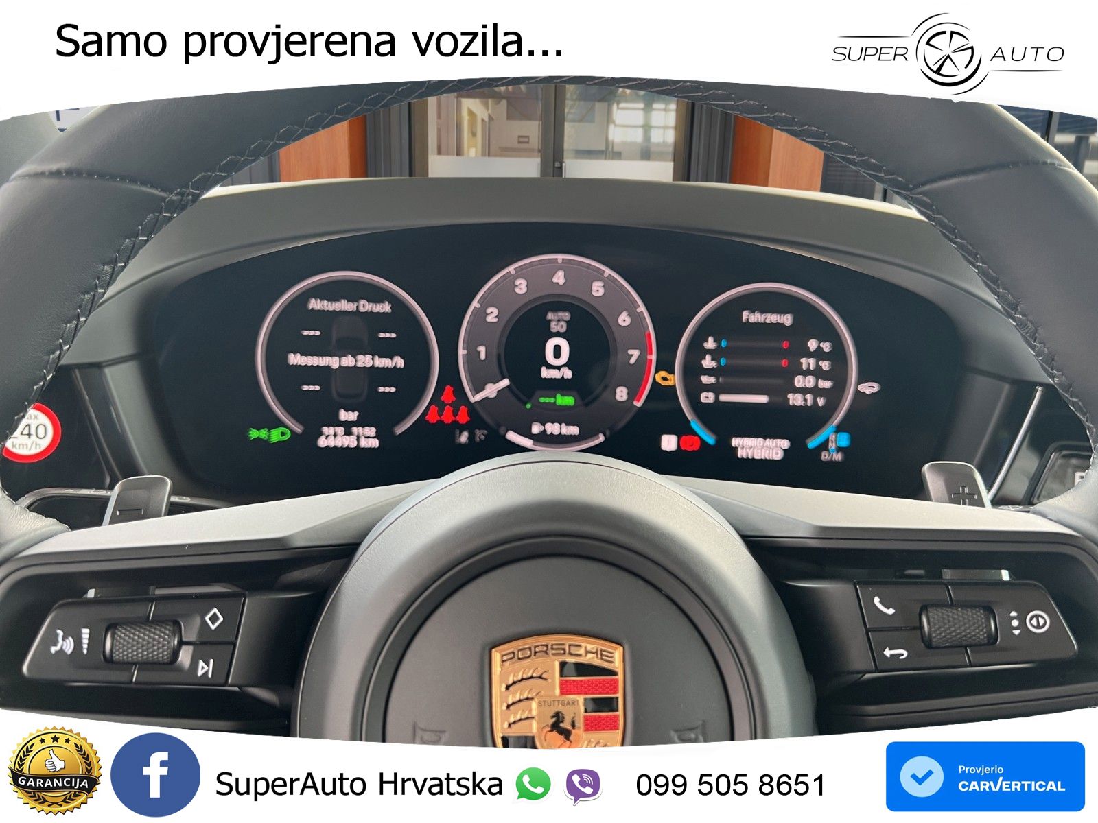Porsche Cayenne S 3.0 V6 (519 KS) E-Hybrid Tiptronic S