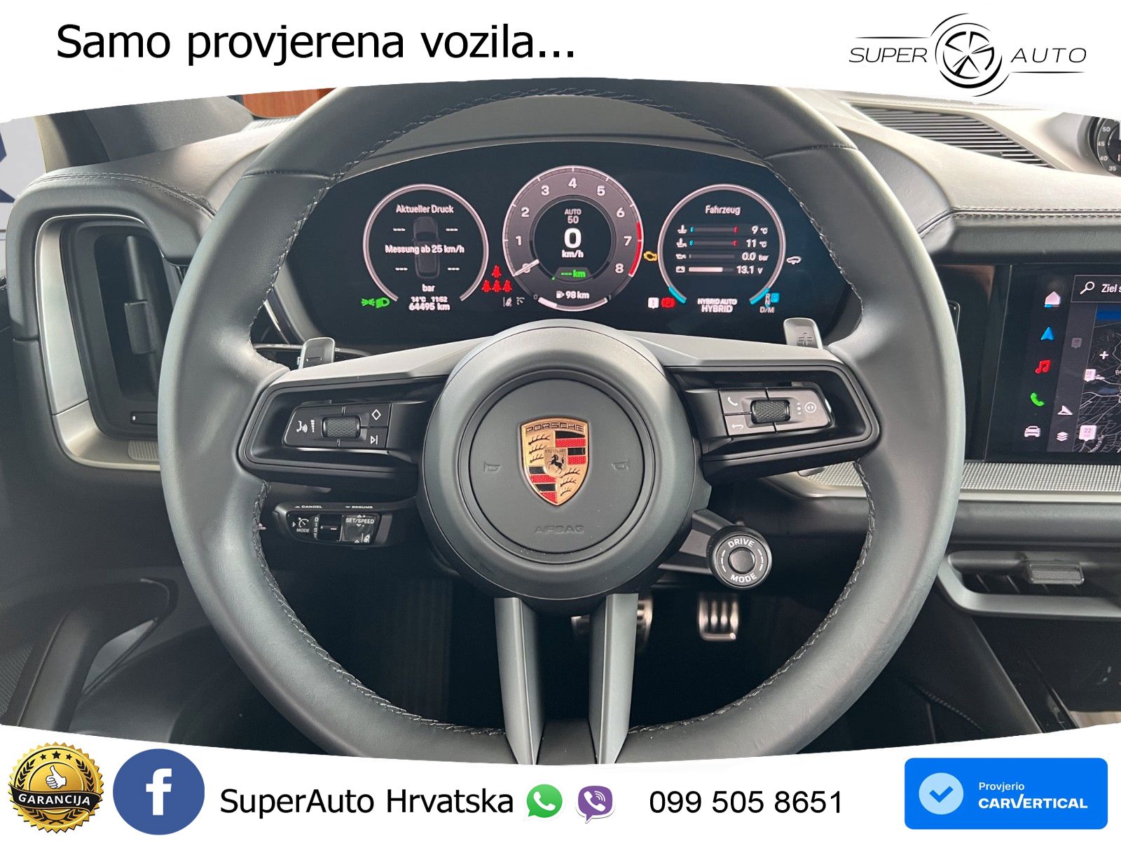 Porsche Cayenne S 3.0 V6 (519 KS) E-Hybrid Tiptronic S