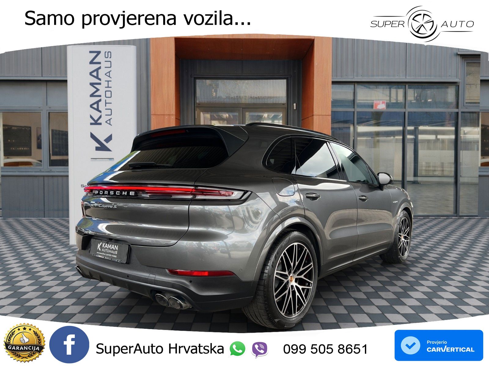 Porsche Cayenne S 3.0 V6 (519 KS) E-Hybrid Tiptronic S