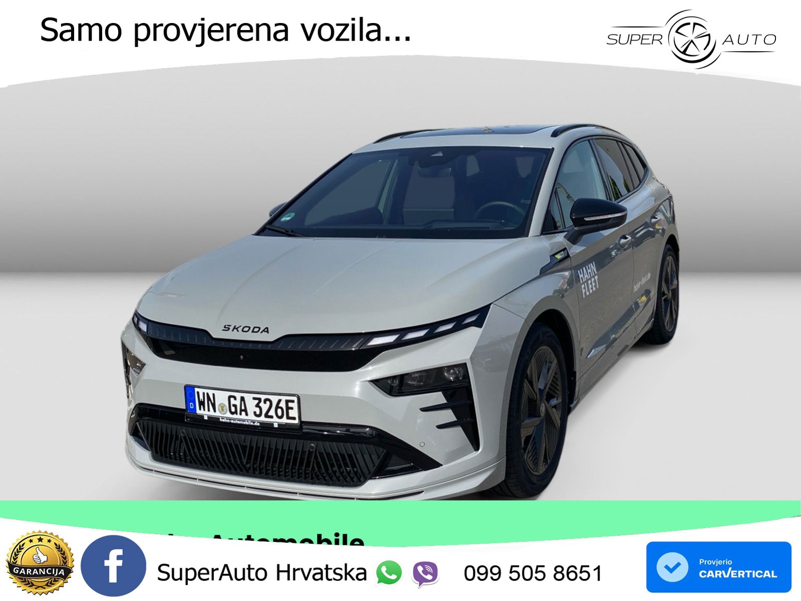 Škoda Enyaq RS 84 kWh (340 KS) AWD