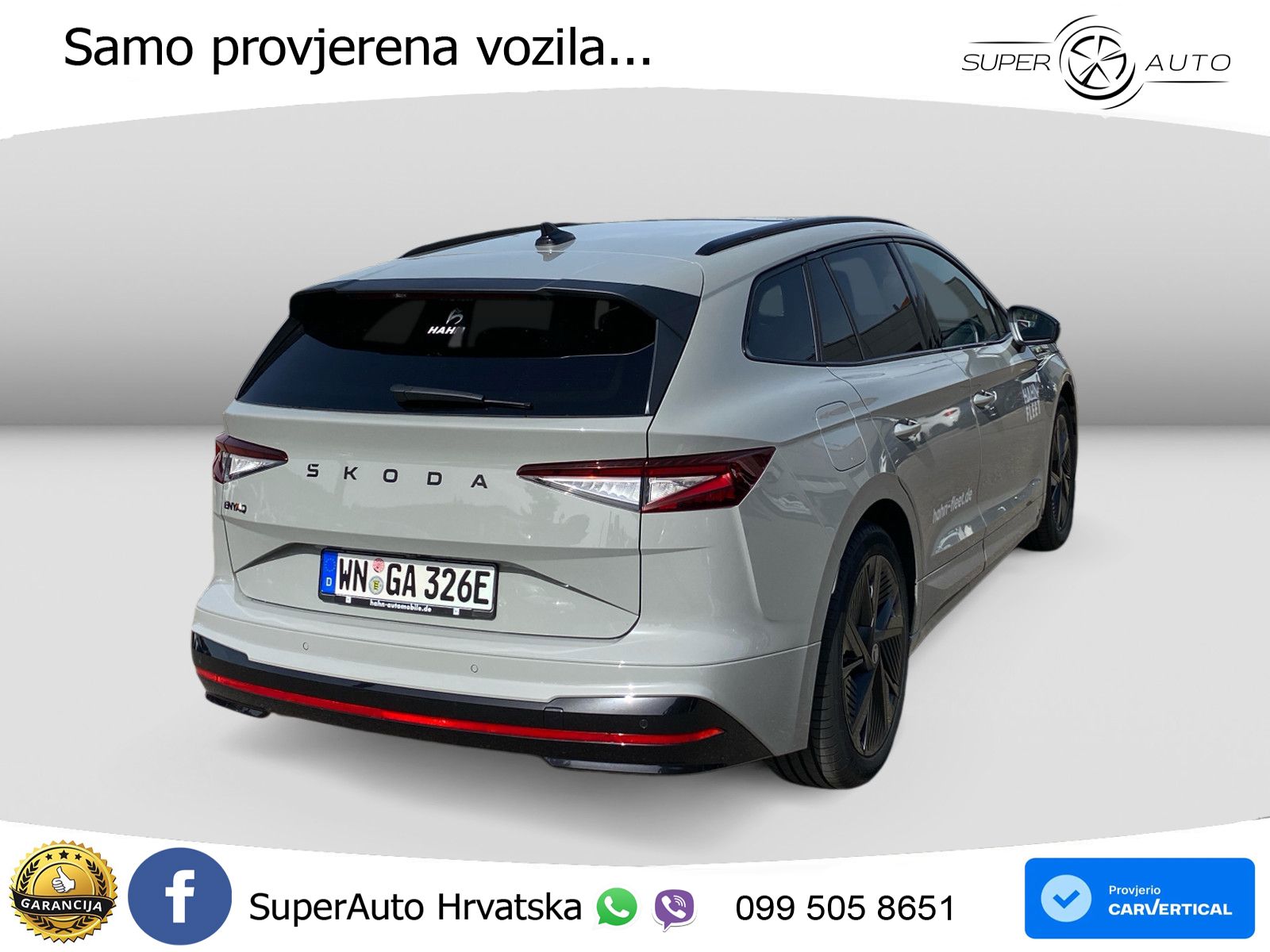 Škoda Enyaq RS 84 kWh (340 KS) AWD