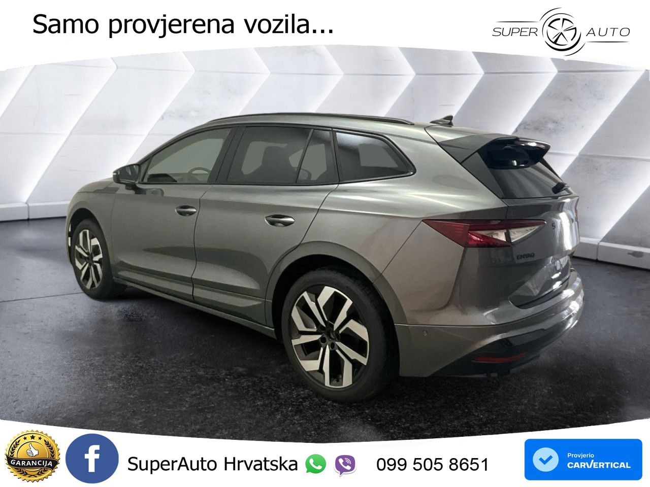 Škoda Enyaq 85 82 kWh (286 KS) SportLine LED+GR SJED+ACC