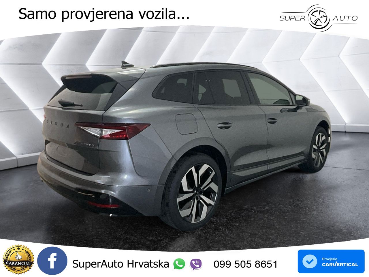 Škoda Enyaq 85 82 kWh (286 KS) SportLine LED+GR SJED+ACC
