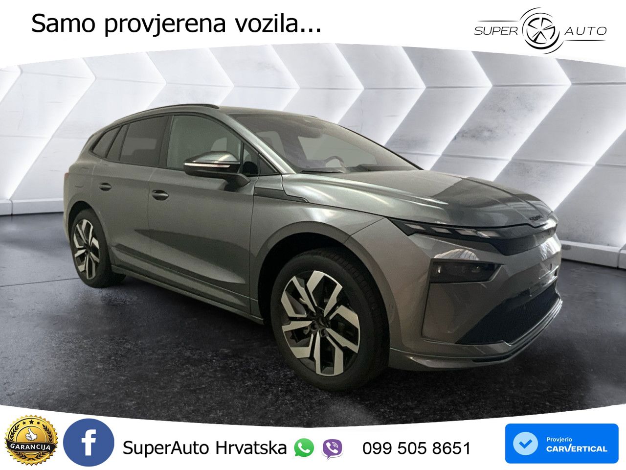 Škoda Enyaq 85 82 kWh (286 KS) SportLine LED+GR SJED+ACC
