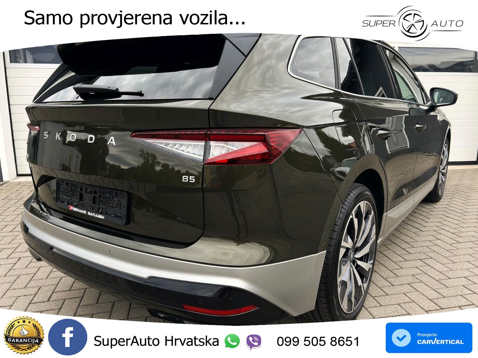 Škoda Enyaq 85 82 kWh (286 KS) Lodge LED+GR SJED+ACC