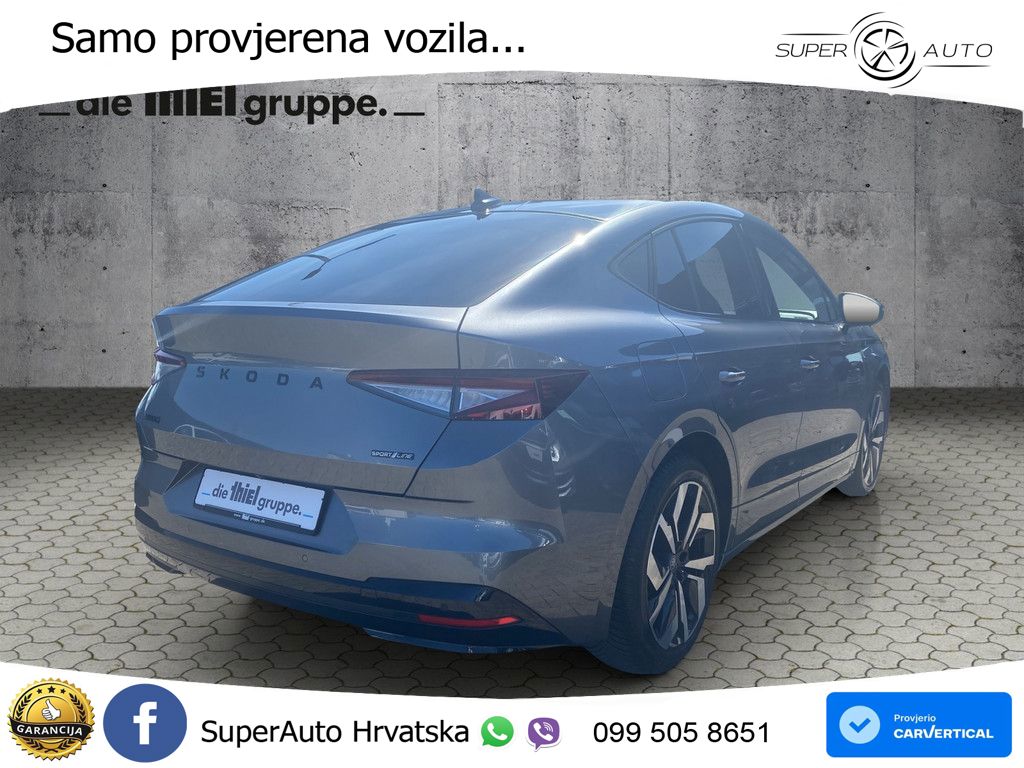 Škoda Enyaq 85 82 kWh (286 KS) SportLine LED+GR SJED+ACC