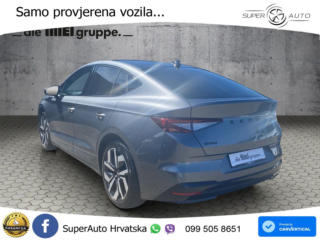 Škoda Enyaq 85 82 kWh (286 KS) SportLine LED+GR SJED+ACC