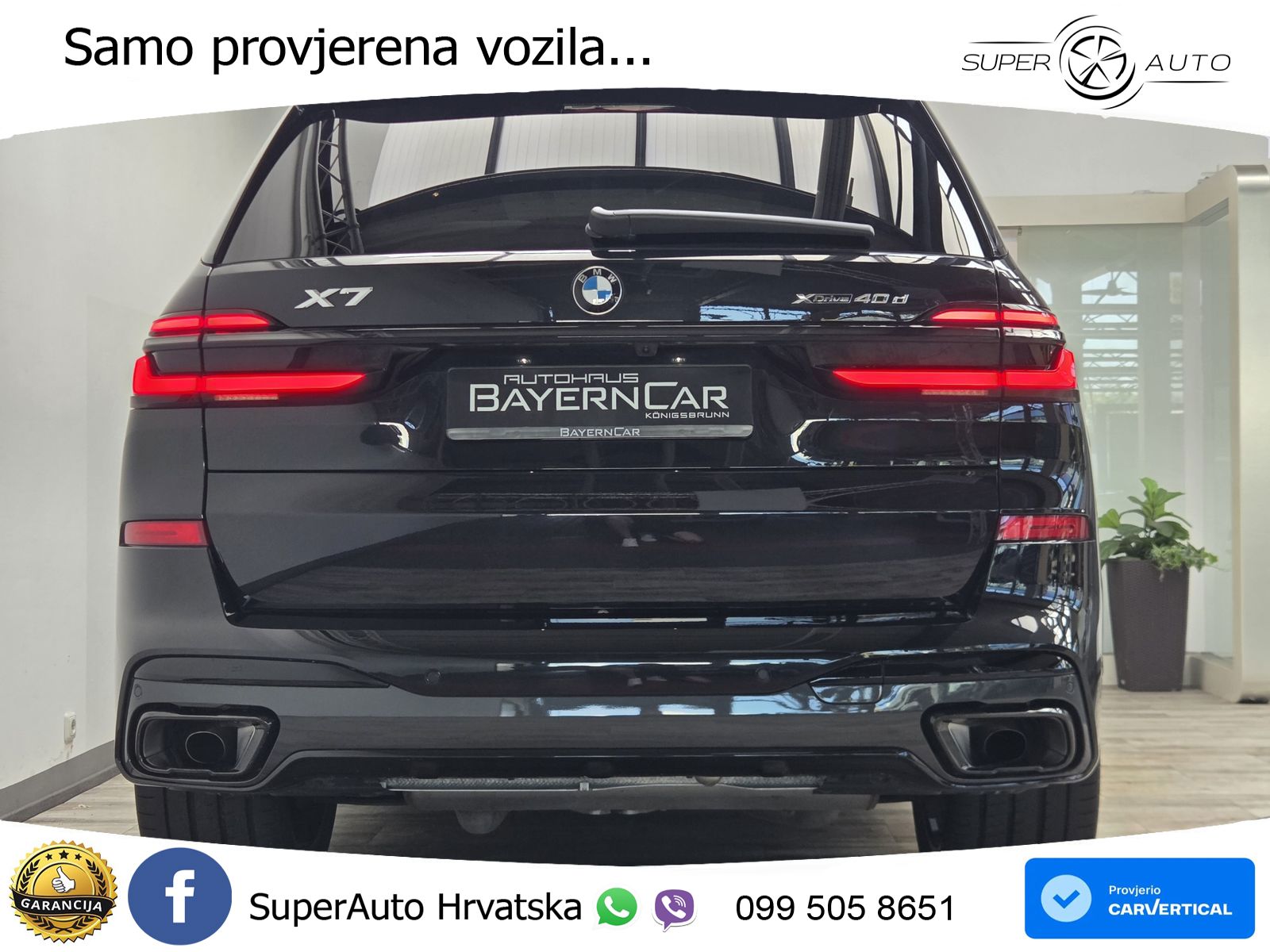 BMW X7 40d (352 KS) xDrive Steptronic M Sport LED+GR SJED+ACC