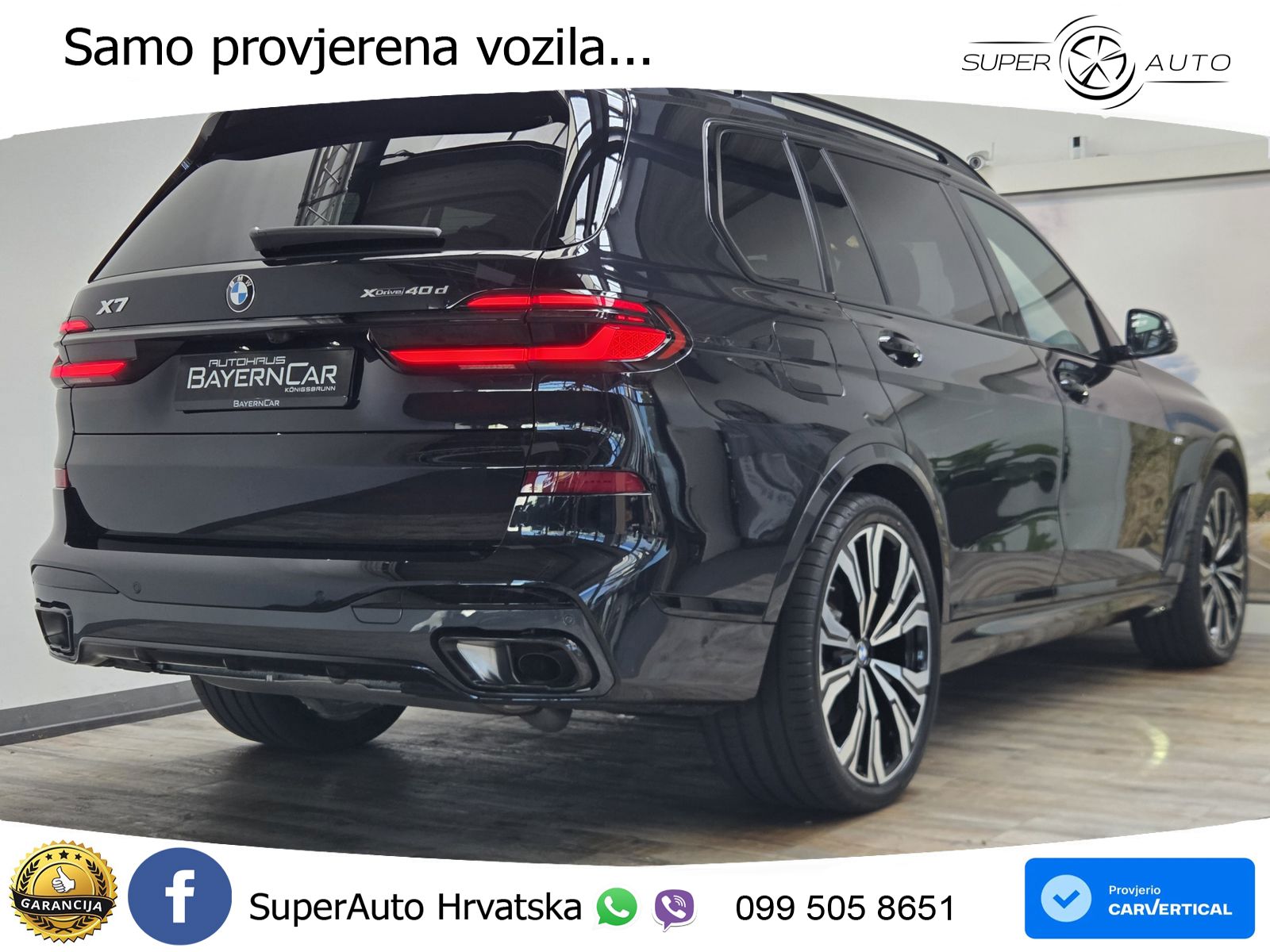 BMW X7 40d (352 KS) xDrive Steptronic M Sport LED+GR SJED+ACC